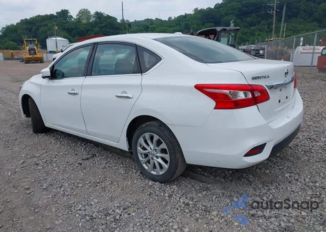 2019 Nissan Sentra Sv из США, поврежденный, VIN 3N1AB7AP1KY438766